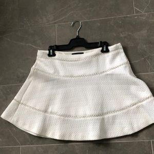 White skirt